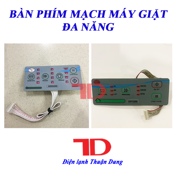 Phụ kiện mạch máy giặt đa năng