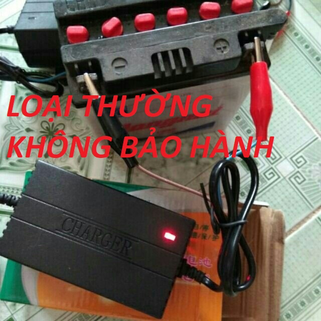 Máy sạc bình ắc quy 12v 2a từ 4-20ah sạc bình ắc quy xe máy sạc bình ắc quy 12V(Đen)