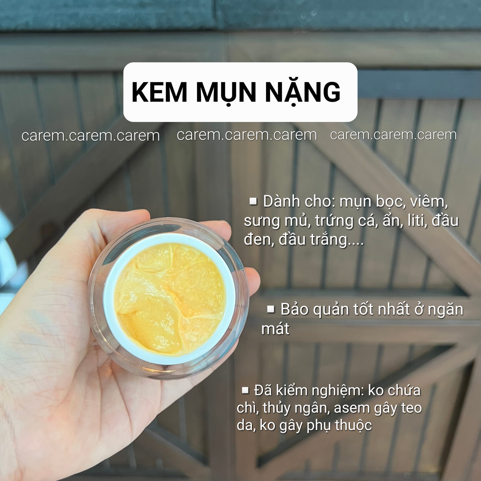 Kem mụn - thâm by caremcarem