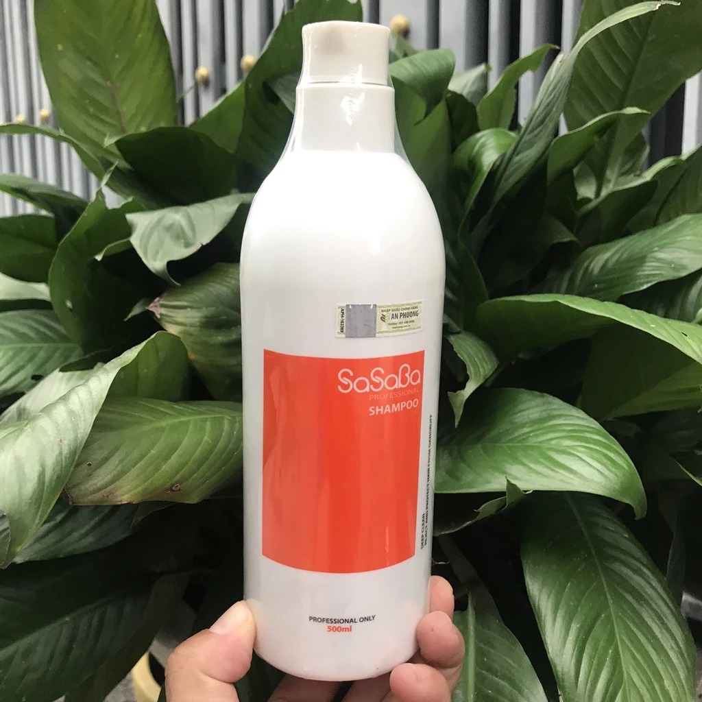 DẦU GỘI SASABA PLUS TRÒN 500ml phục hồi tóc siêu mềm