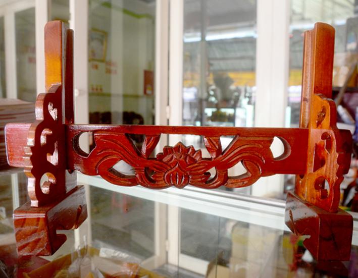 [HCM]Khung gỗ tăng giảm chạm khắc đặt hình thờ