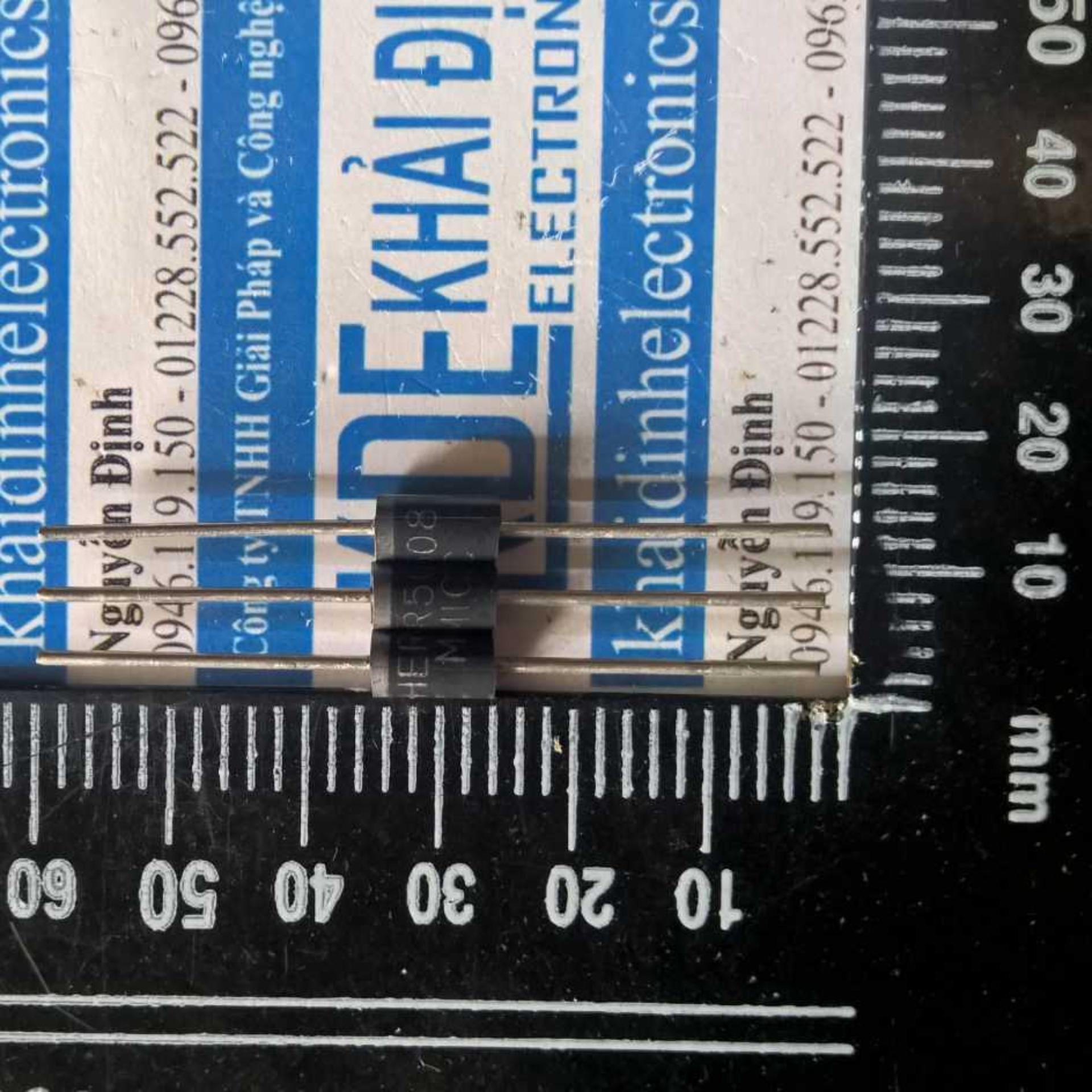 20 con DIODE XUNG HER508 DO-27 5A/1000V kde1522