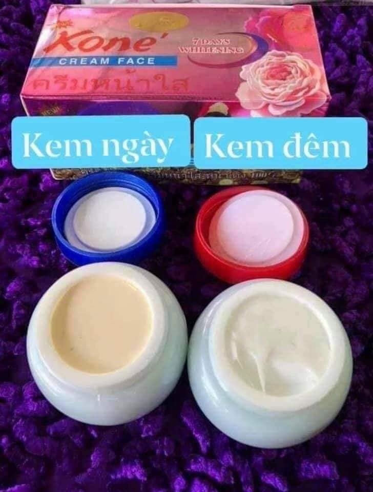 Kem kone cặp ngày đêm nám thái