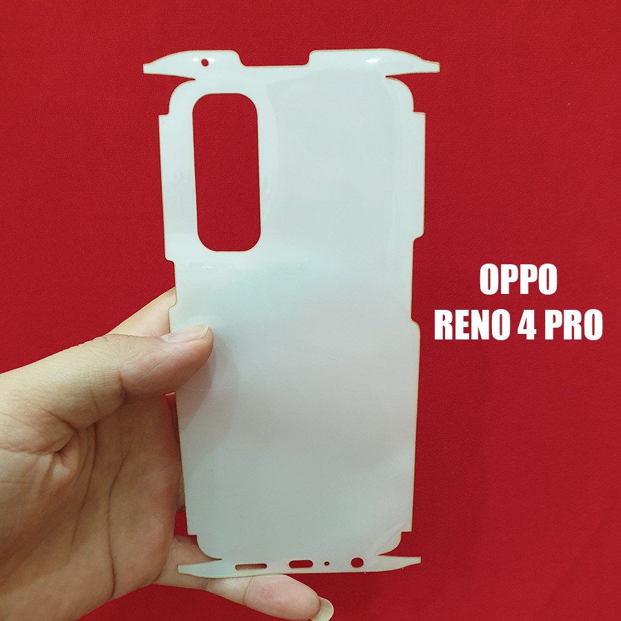 Miếng dán ppf full viền oppo reno 4 pro