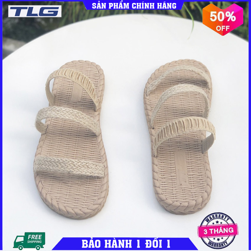 Dép lê cói nữ  Đồ Da Thành Long TLG 21436