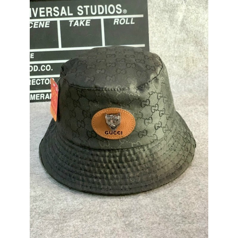 Nón Bucket - Guccci Logo Mặt Nổi