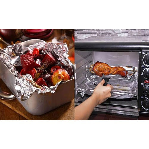 giấy bạc bọc nướng thức ăn, giữ nóng đồ ăn