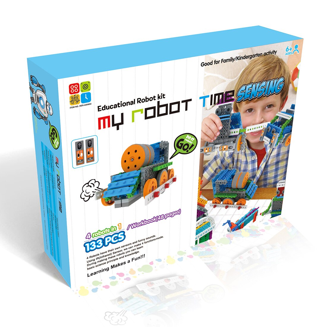 BỘ LẮP RÁP ROBOT GIÁO DỤC STEM TPA ROBOTKIT SENDSING (MRT Sendsing)