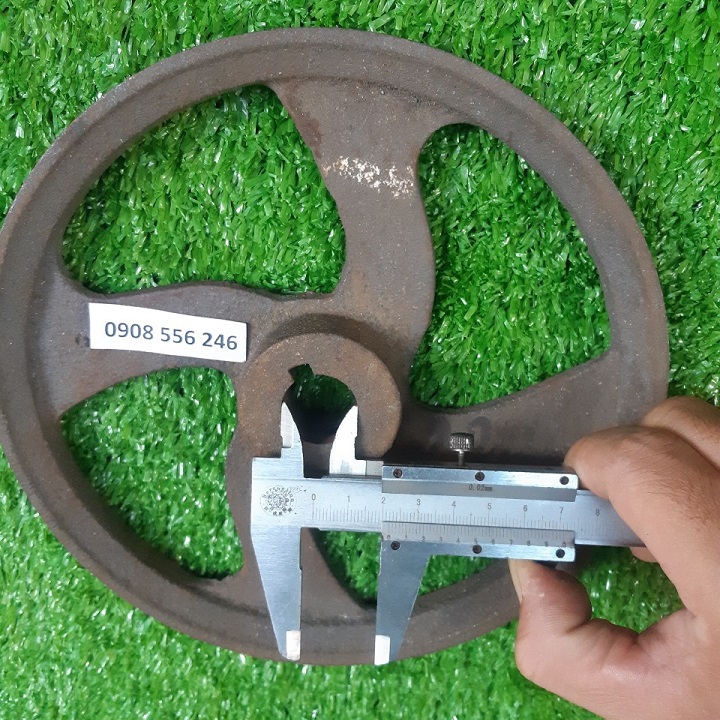 Puly 20 cm cốt 22mm một rãnh A