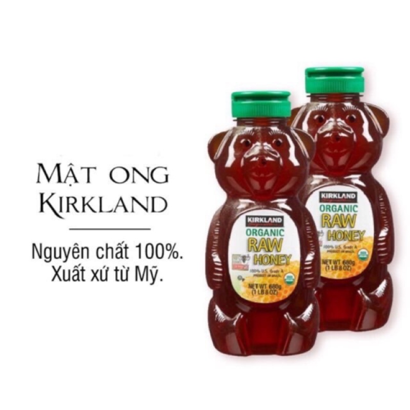 🌻🌼Mật Ong Kirkland Signature Organic Honey 680G🌼🌻 cao cấp