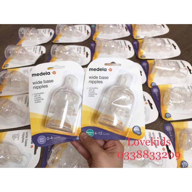 [HCM]Set 3 Núm Ty Medela Size SM