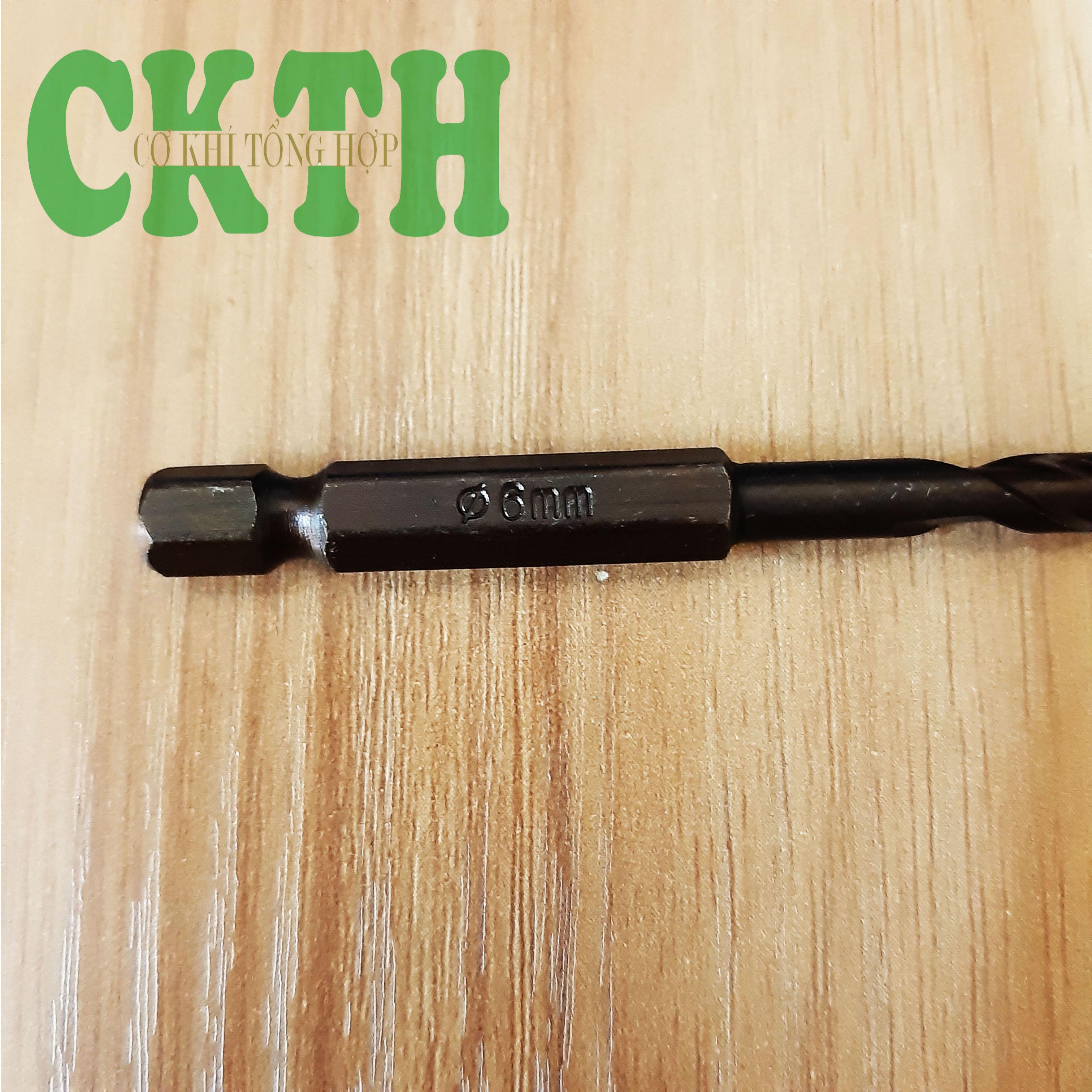 Mũi Khoan Đa Năng, Khoan Đá Hoa, Gạch Men, Tường... Phi 6