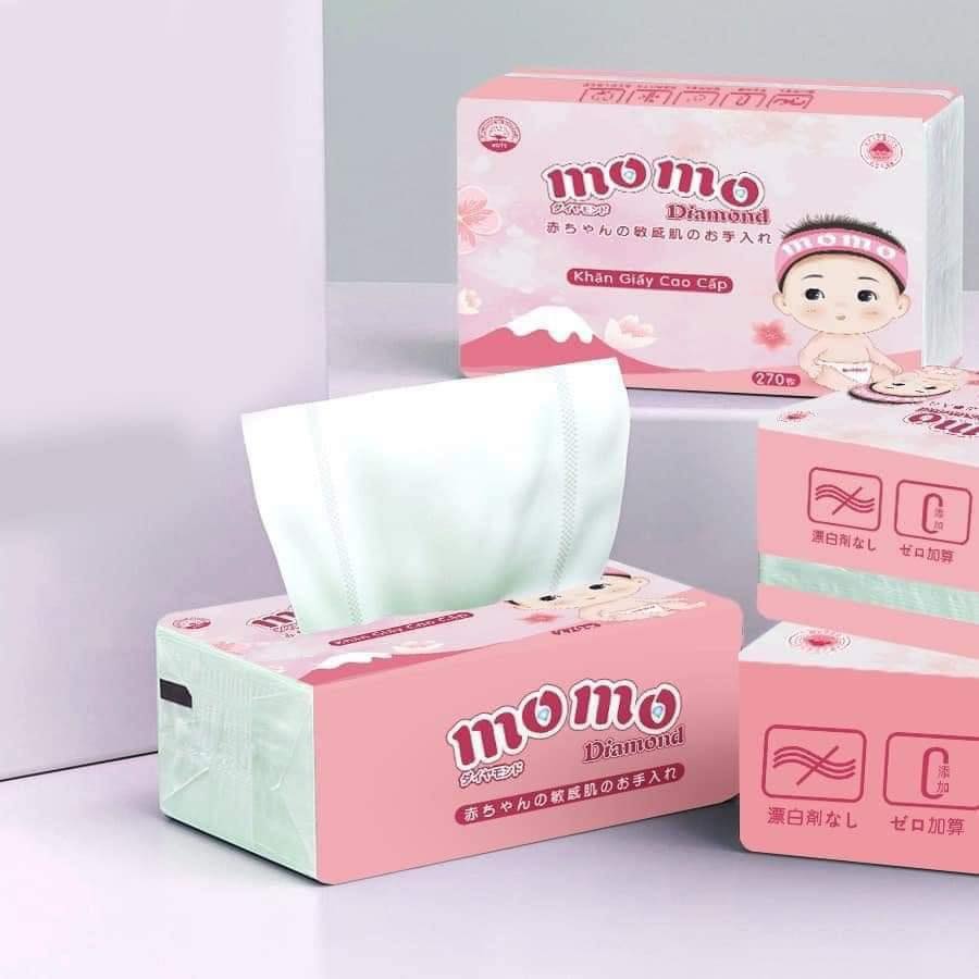 Khăn giấy ăn cao cấp Momo Diamond