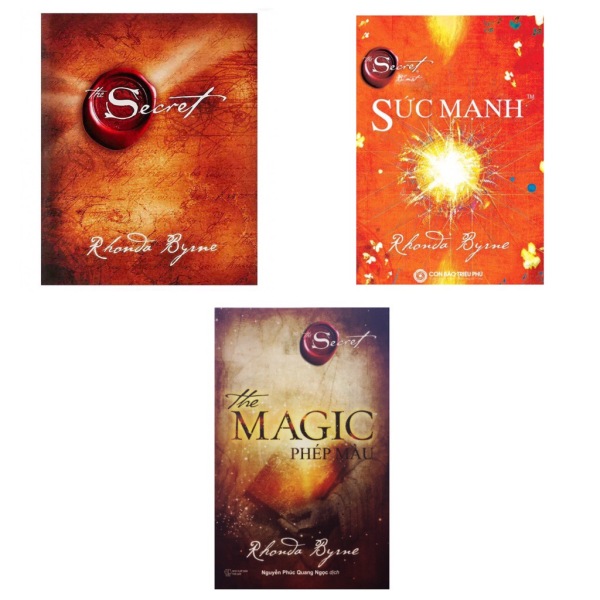 Combo 3 cuốn Bí mật secret + The magic phép màu + The power sức mạnh
