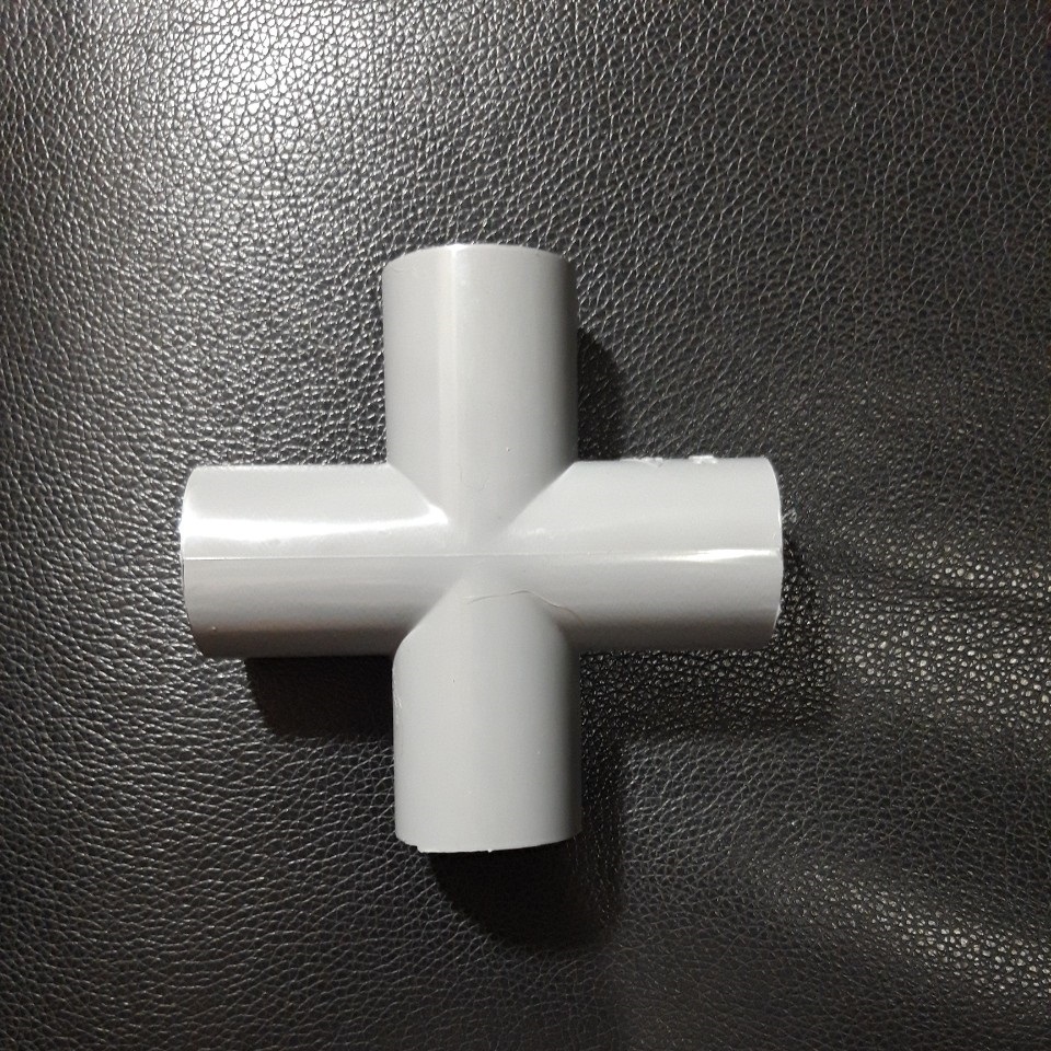 Chữ thập nhựa PVC phi 21 (nhựa Siêu Thành)