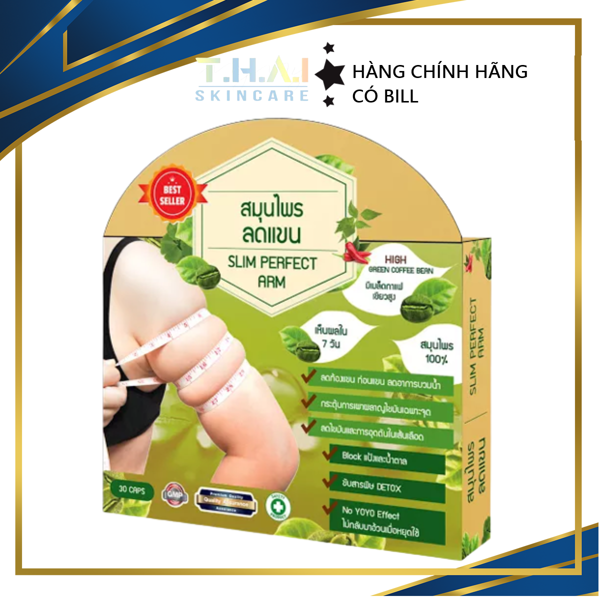 Giảm bắp tay slim perfect arm thái lan
