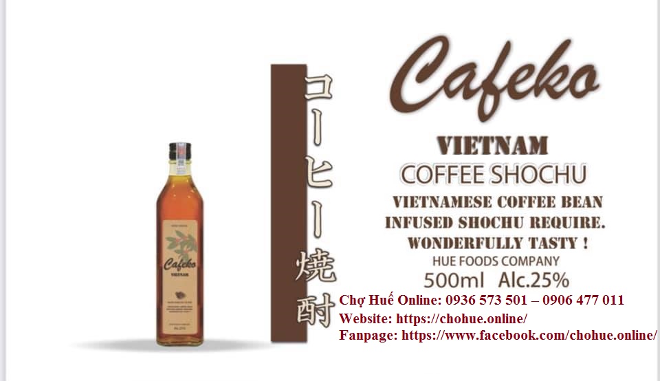R ượu shochu cà phê Cafeko 500ml - Shochu Sake