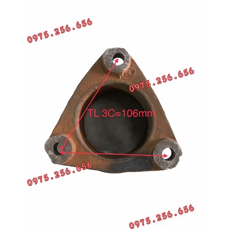Puly đầu nổ 8 120mm 2 rãnh B