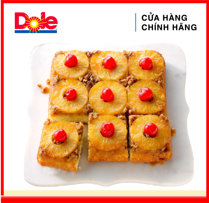 [HÀNG CÔNG TY NHẬP KHẨU] Dứa Tươi Cắt Khối Đóng Lon Dole 822gr