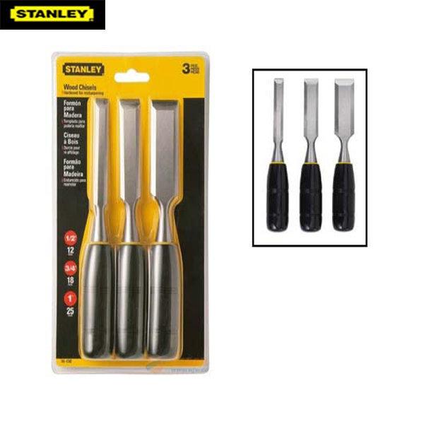 Bộ đục gỗ 3 cây Stanley 16-089