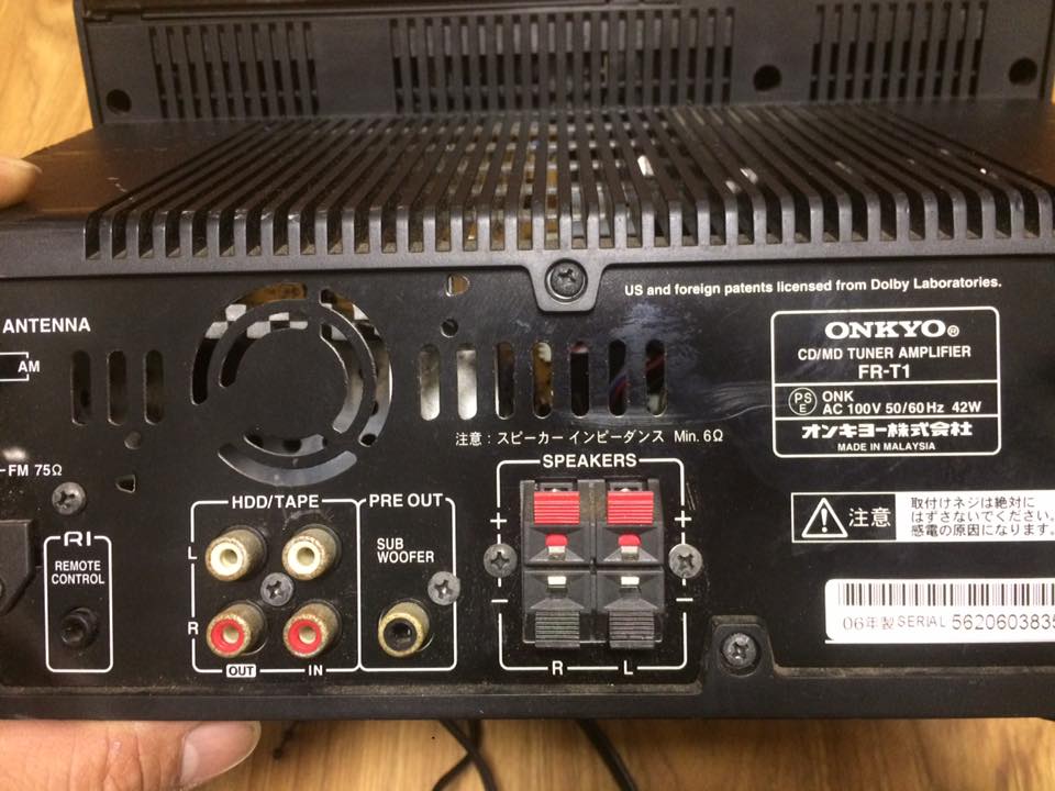 Cục Dàn mini onkyo FR-T1 ( Ko loa )
