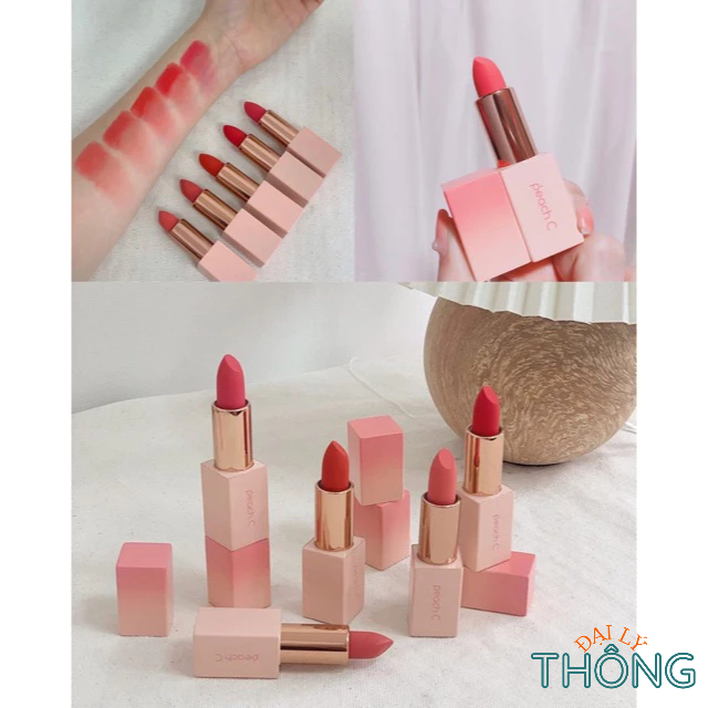PEACH C Easy Matte LipStick 3.7g