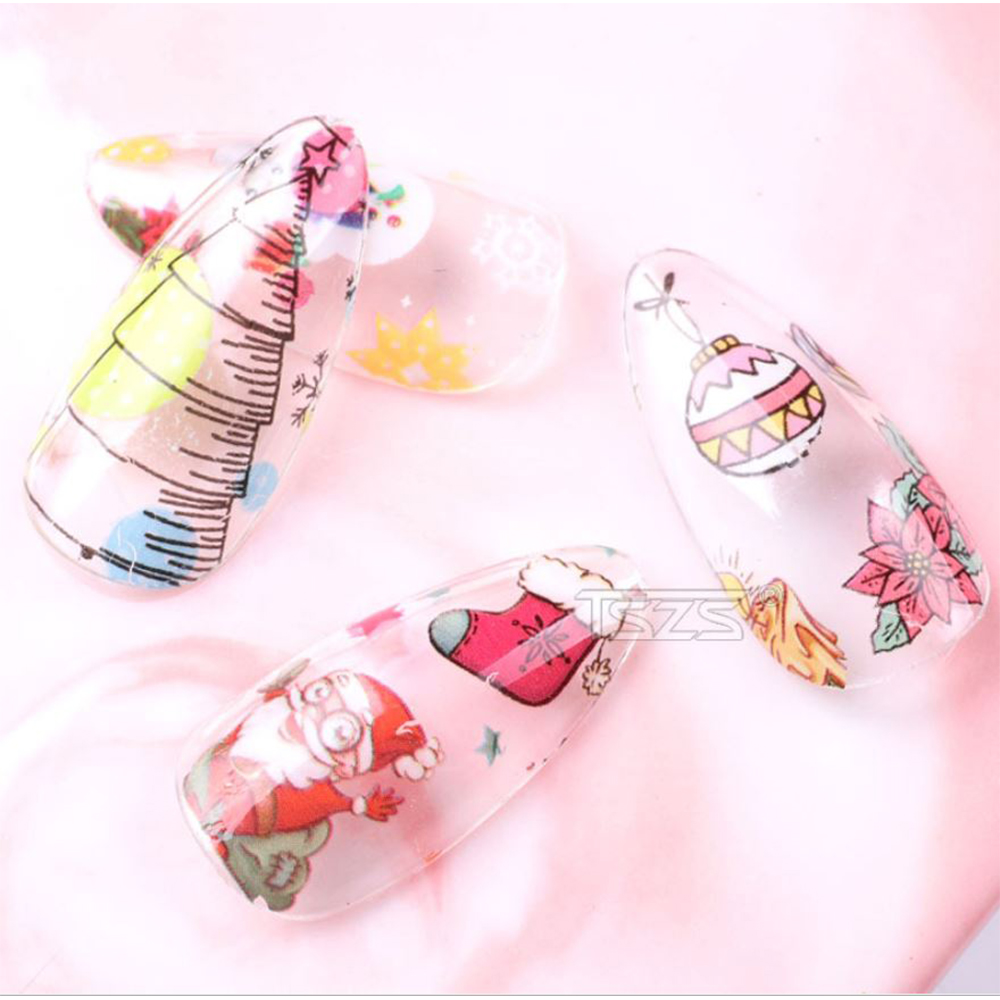 Set 10 Cuộn Giấy Foil Trang Trí Móng