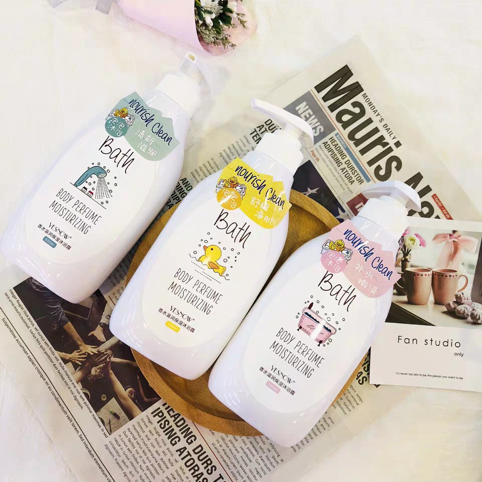Sữa Tắm Thơm Lâu Yesnow Bath Nội Địa Trung Hương thơm sang trọng
