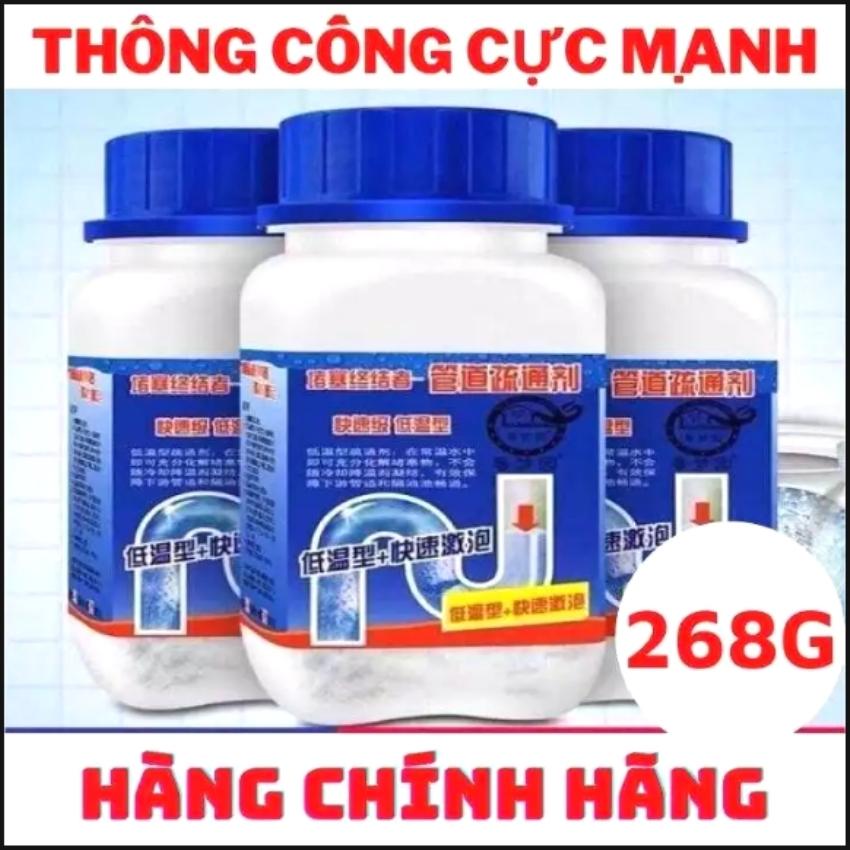 Bột thông cống cực mạnh bột thông cống siêu mạnh ,thông tắc cống, đường ống, bồn cầu, bồn rửa mặt - hàng chính hãng - thông cống cực nhanh