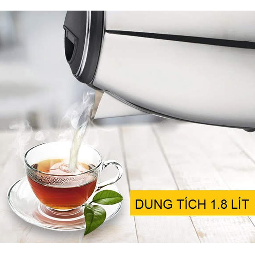 Bình đun siêu tốc inox 1.8 lít Fujishi FB-18