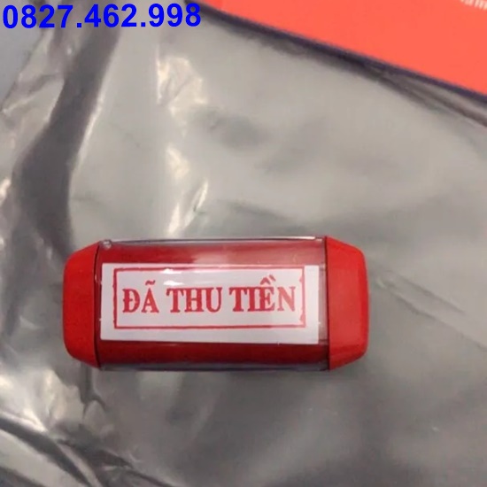 Con dấu khắc dấu Lệnh : Đã thanh toán,Đã thu tiền,Đã chi tiền,...