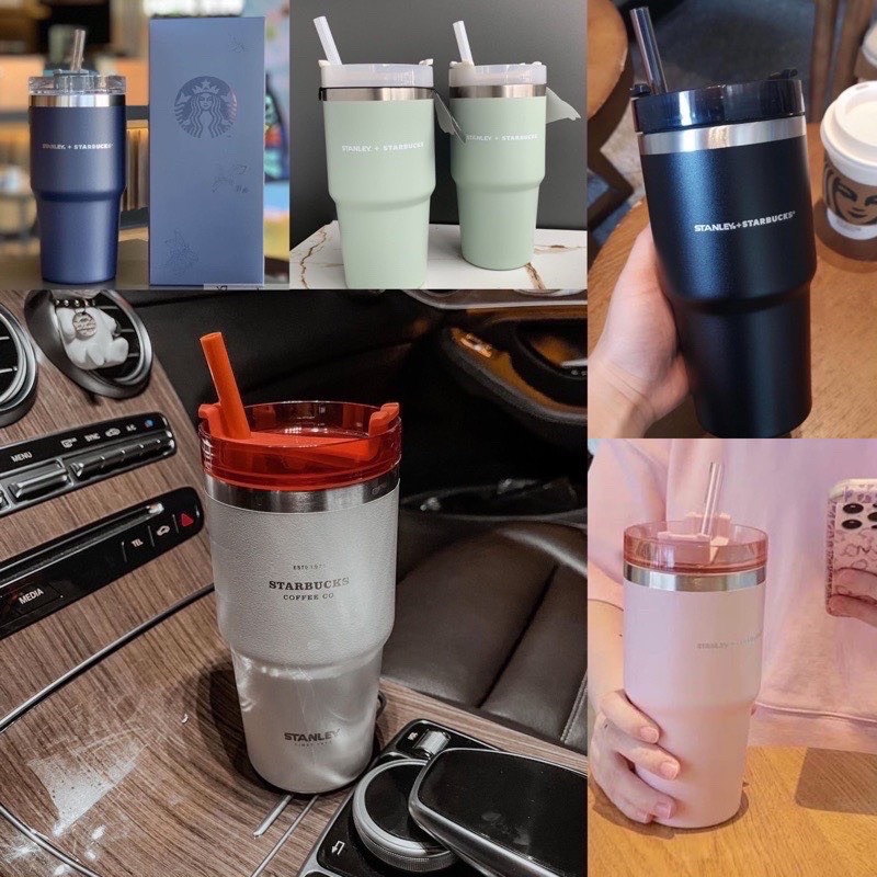 Ly giữ nhiệt STARBUCKS cao cấp 600ml lõi inox cao cấp