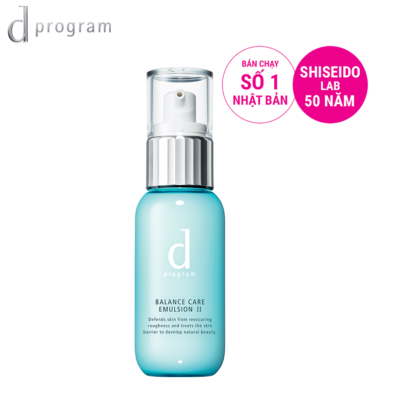 Sữa dưỡng cho da dầu và da hỗn hợp dprogram balance care emulsion 100ml