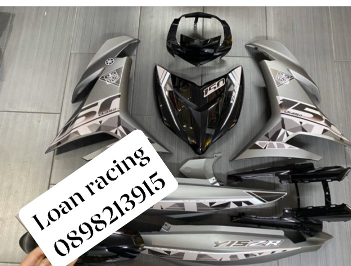 DÀN ÁO EXCITER 150 MÀU XÁM NHÁM LUÔN TEM ZIN HÀNG ZIN CHÍNH HÃNG