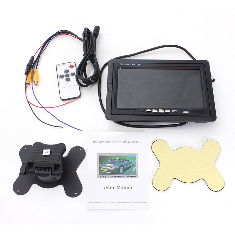 Màn Camera LCD 7 Inch gắn Taplo Ô tô