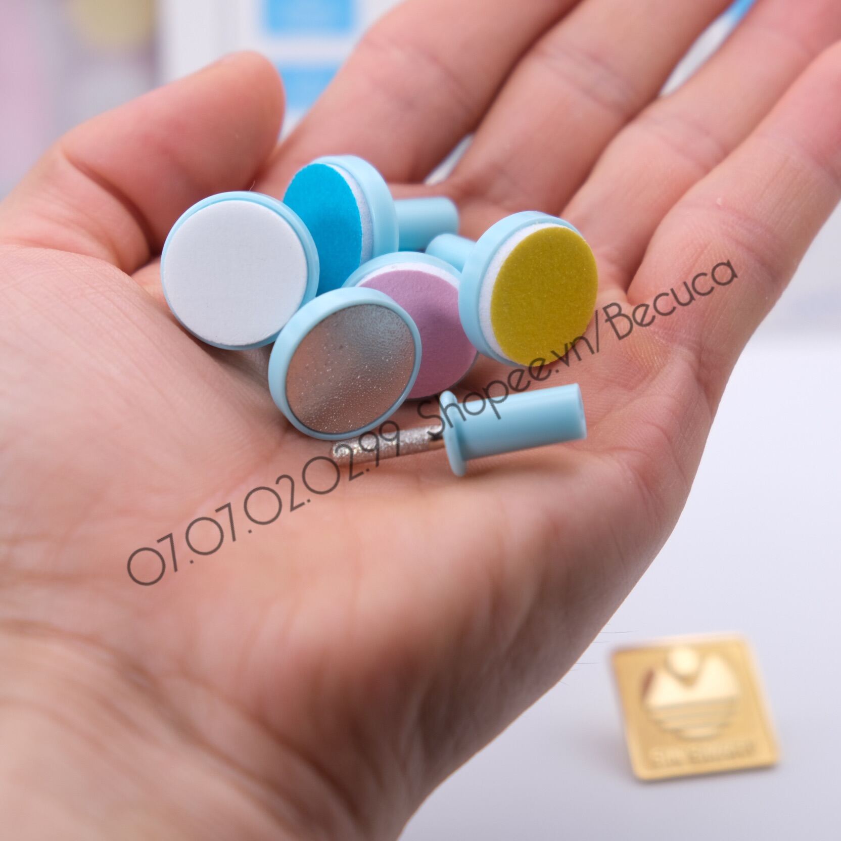 [Tặng kèm pin AA] Máy cắt móng tay / máy mài móng tay điện đa năng cho bé