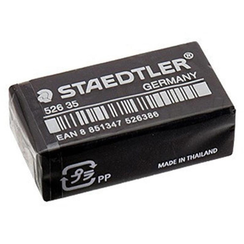COMBO 2 Tẩy Chì Staedtler 526 35B Màu Đen