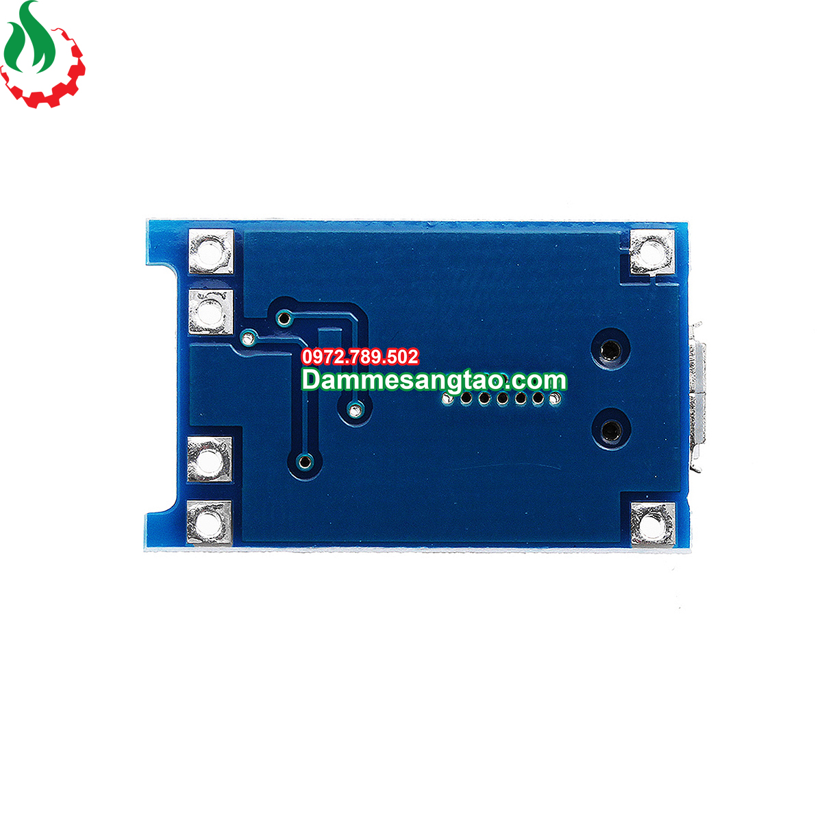 Mạch sạc pin Li-ion 3.7V TP4056 V2 (Có Bảo Vệ)