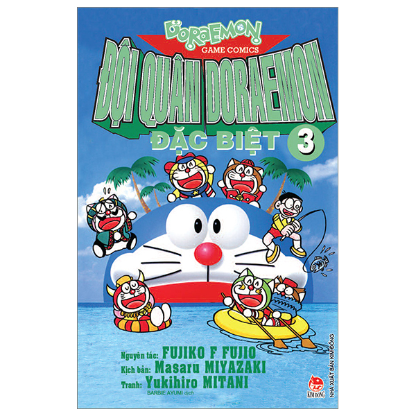 Fahasa - đội quân doraemon đặc biệt - tập 3