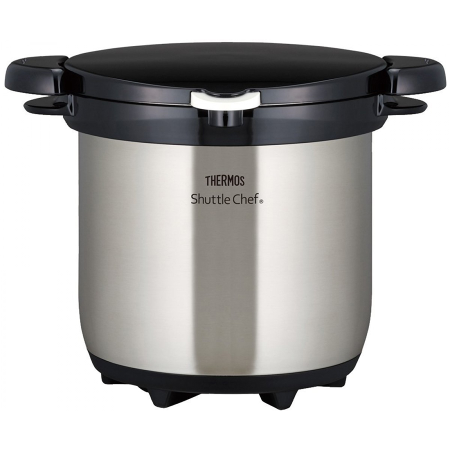 [Trả góp 0%] Nồi ủ chân không Thermos 4.5L (Xám)