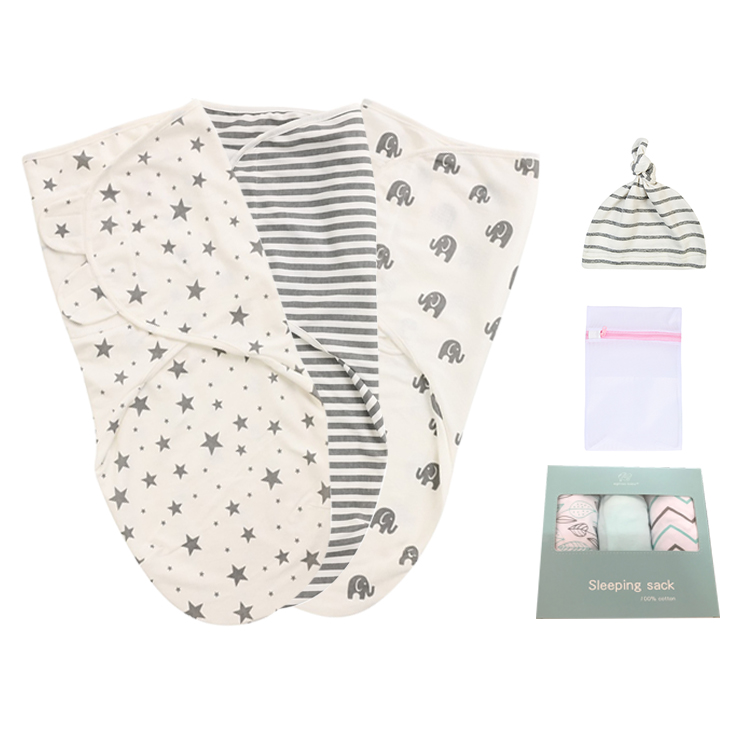 [HCM]Kén Ủ Cho Bé 100% Cotton Organic Cao Cấp [tặng kèm nón/mũ] [set 1 kén + 1 nón/mũ]