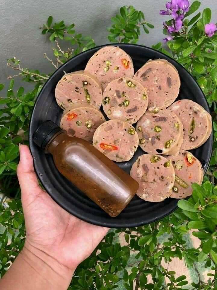 Chả bò ớt xiêm xanh 500gr (giao  tphcm 2h)