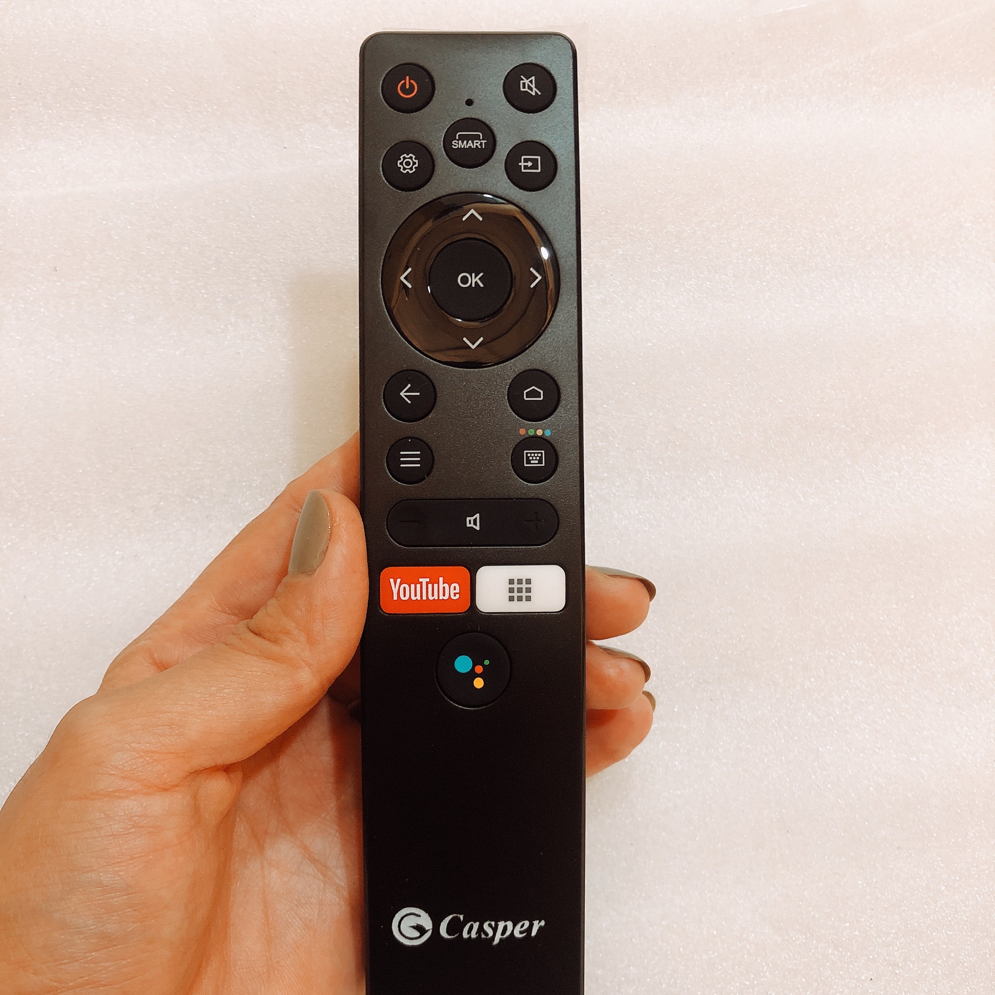 Điều khiển casper giọng nói