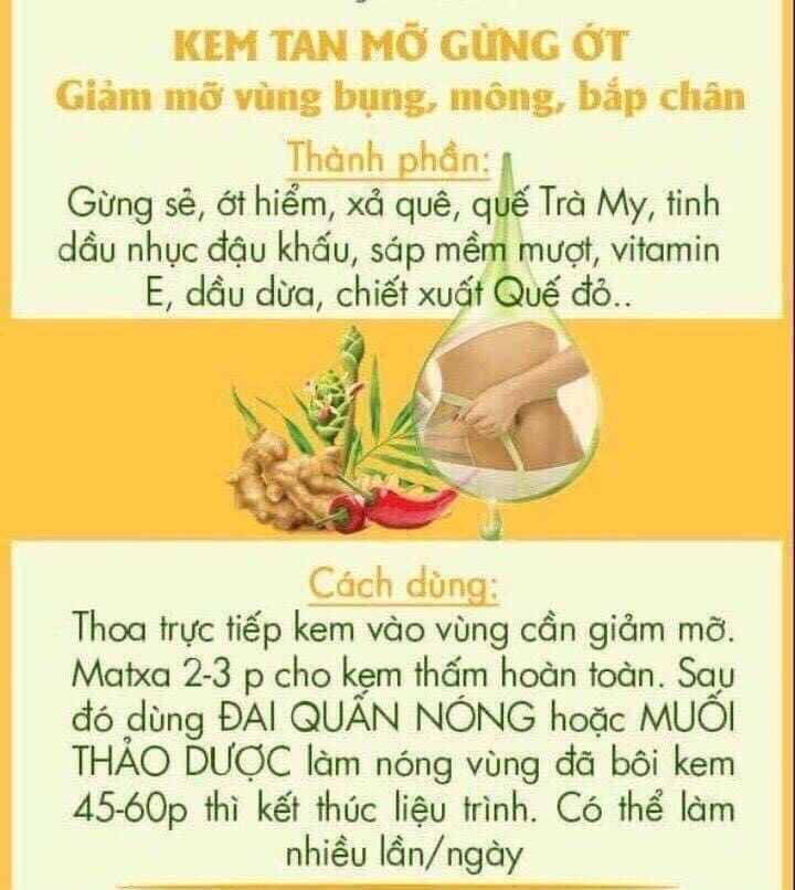 [HCM]KEM Massga Rừng ớt . Eo thon dáng đẹp