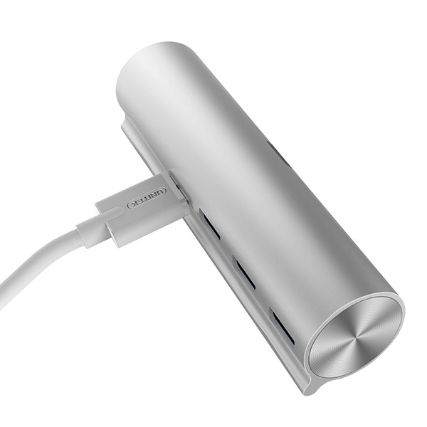 hub / Bộ chia 3 Port (3.0) + TF/SD Reader Unitek (Y-3094) Cổng Type-C
