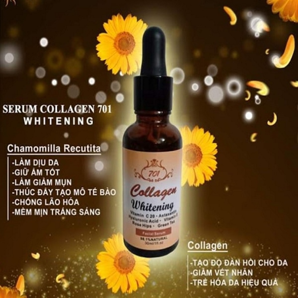 [HCM]Serum dưỡng da mờ nám 701 chính hãng 30ml