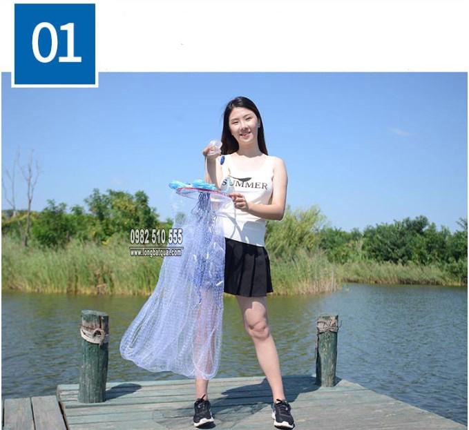 [ XẢ KHO 100 CHIẾC] Chài Cước Rút Thái Lan 3M