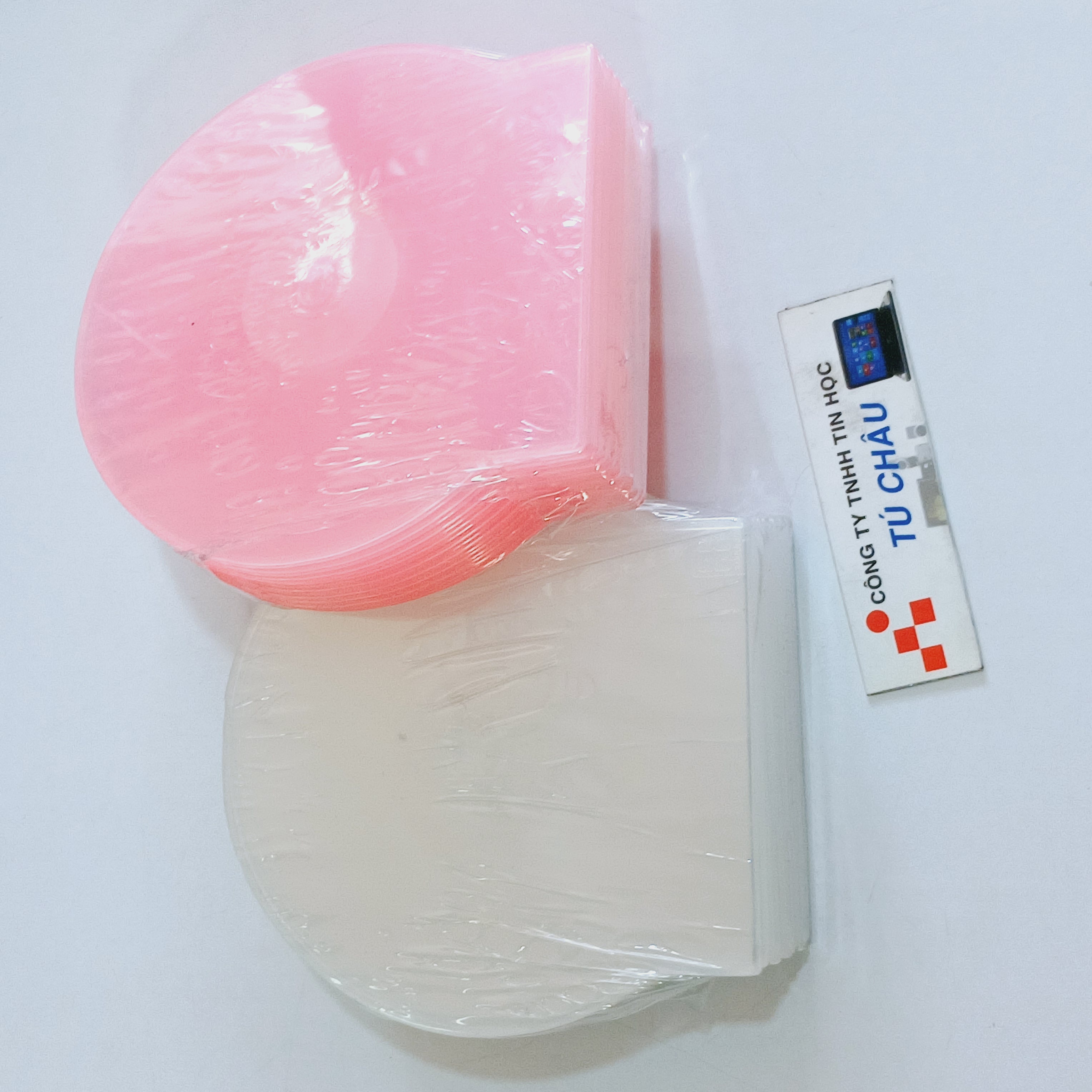 Hộp đựng đĩa CD, DVD (Dạng Vỏ sò tròn) / Lốc 10 Hộp (Nhiều màu)