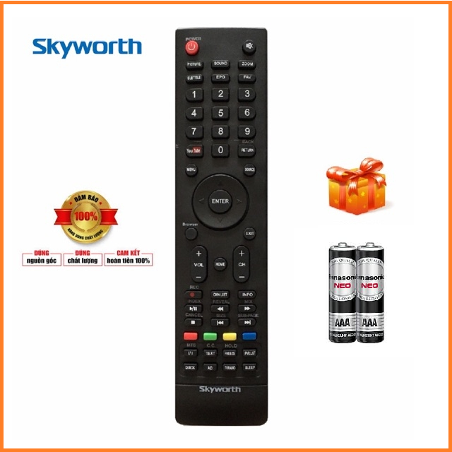 Điều khiển smarttv skyworth 2016
