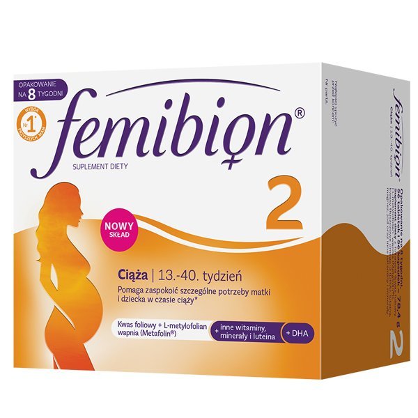 Vitamin bầu Femibion số 2 ( hộp 8 tuần),chính hãng, đủ bill cao cấp